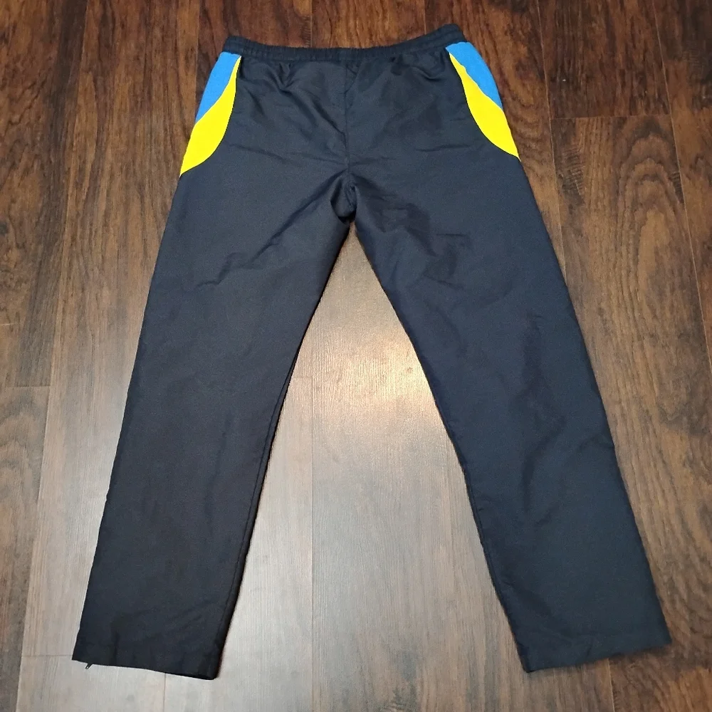 Fenerbahce Adidas 3 Stripes‎ Pants Fenerium Windbreaker Zipper Pockets Patch